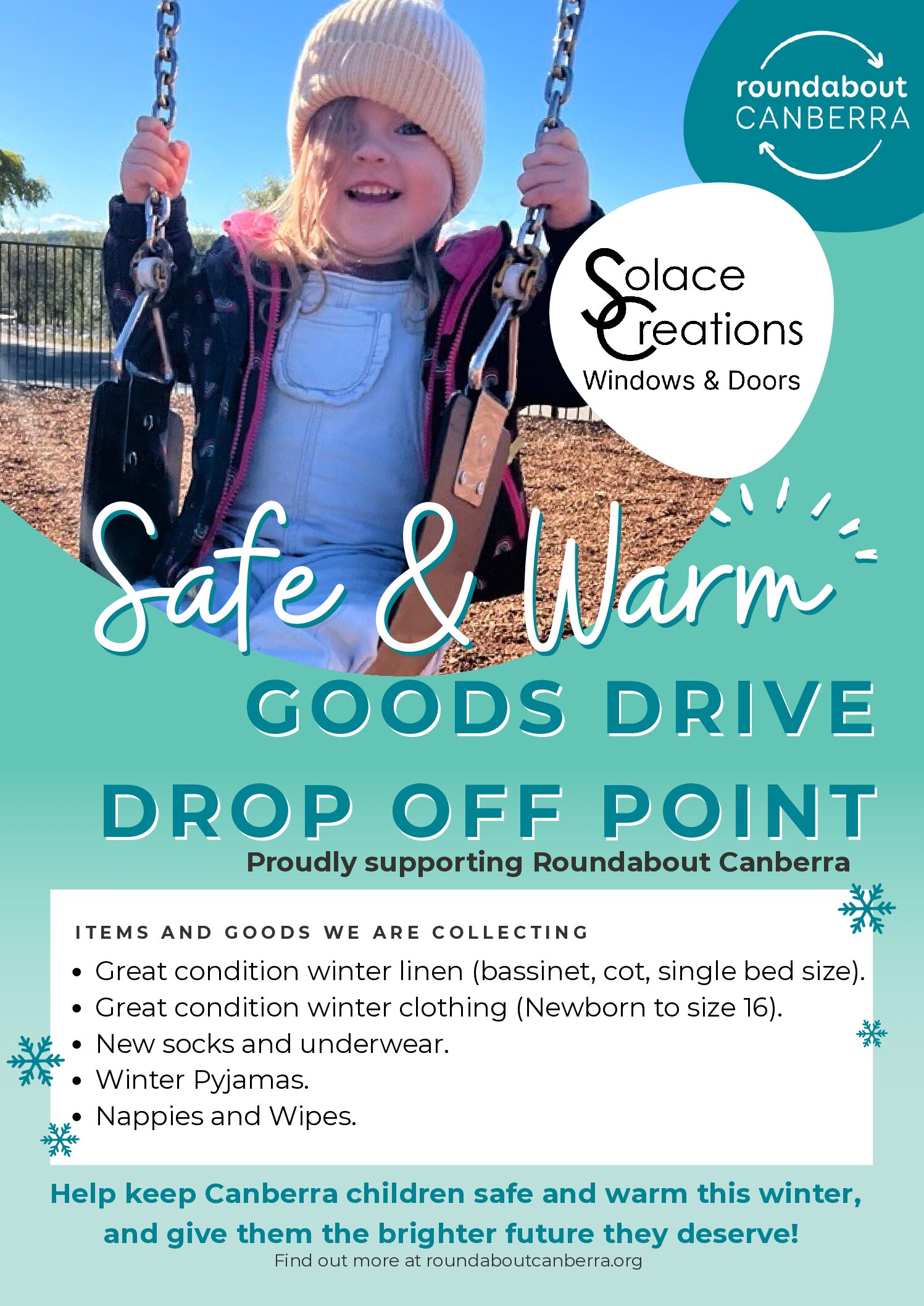 Roundabout Canberra Drop Off Point